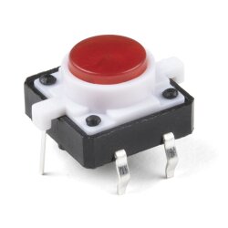SparkFun LED Tactile Button - Red