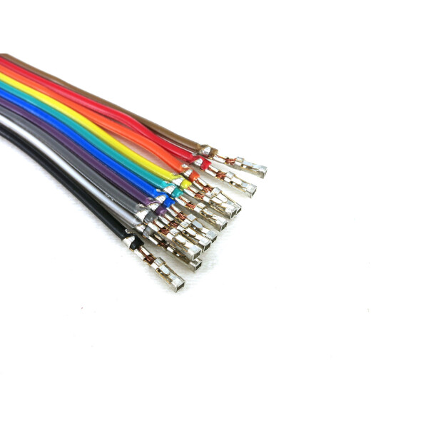 V- TEC Jumper Wires Pre-crimped Terminals 10-Piece...