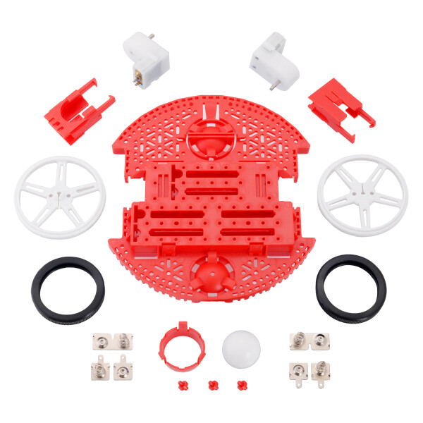 Pololu Romi Chassis Kit - Red