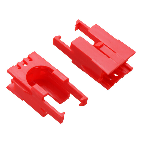 Romi Chassis Motor Clip Pair - Red