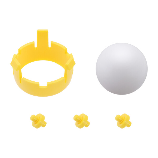 Pololu Romi Chassis Ball Caster Kit - Yellow