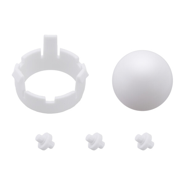 Romi Chassis Ball Caster Kit - White