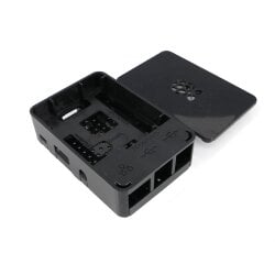 Raspberry Pi ABS Case Geh&auml;use for Raspberry Pi 3 Model B Schwarz Enclosure