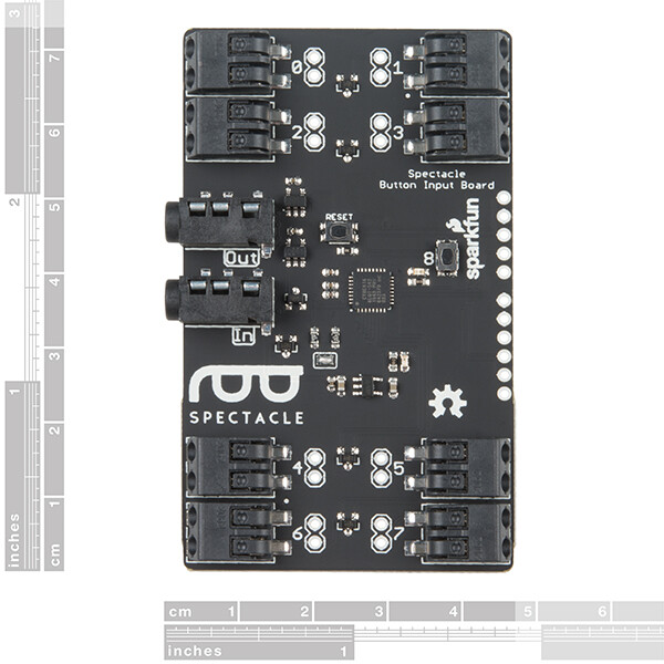 Sparkfun Spectacle Button Taste Board 8 Connectors 2 x...