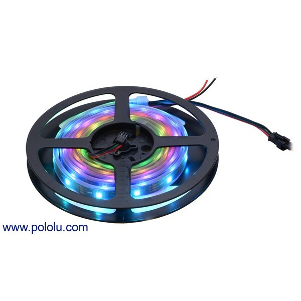 Pololu Addressable RGB 60-LED Strip 5V 1m SK6812 LED...