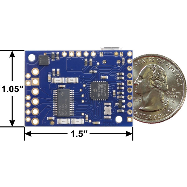 Pololu Tic T825 USB Multi-Interface Stepper Motor...