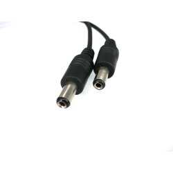 DC Hohlstecker 5,5 x 2,1mm Buchse - Stecker DC Kabel f&uuml;r LED Streifen Y-Verteiler 1:2