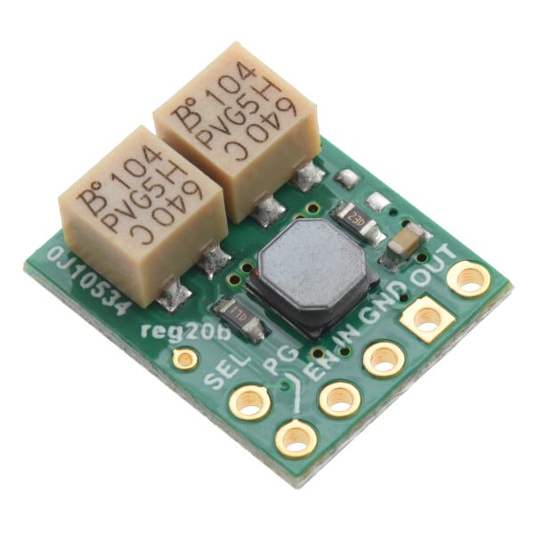 Pololu 2.5-9V Fine-Adjust Step-Up/Step-Down Voltage...