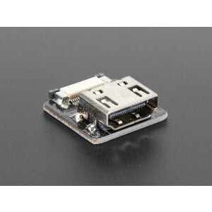Adafruit DIY HDMI Cable Parts - Straight HDMI Socket Adapter