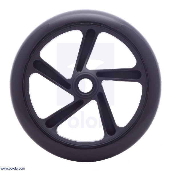 Pololu Scooter/Skate Wheel 200×30mm - Black
