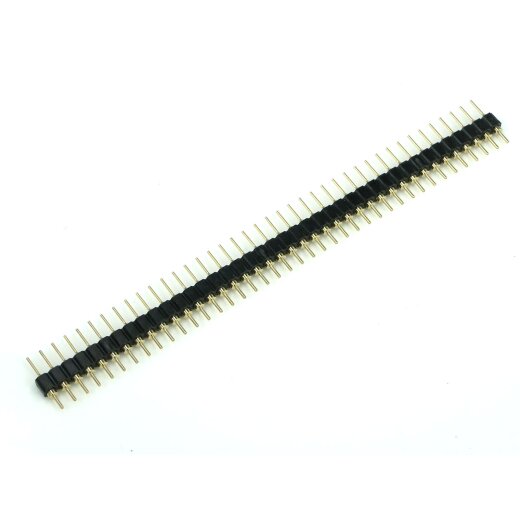 Single Double Row Pin Male Header Stiftleiste Strip 1x40 Pin Rund 5 St&uuml;cke