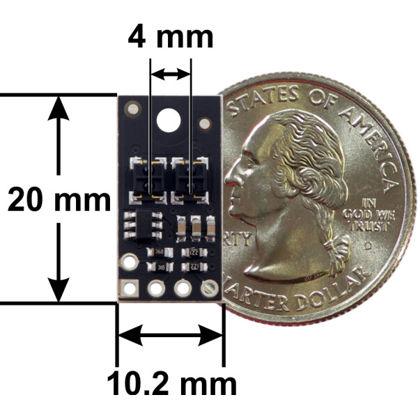 Pololu QTRX-HD-02RC Reflectance Sensor Array: 2-Channel,...