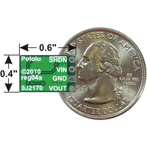 Pololu 2.5-7.5V Adjustable Step-down Voltage Regulator...