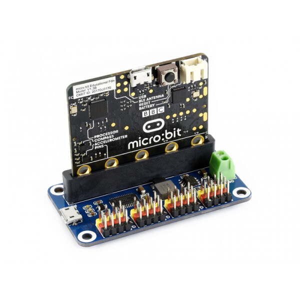 WaveShare Servo Driver for micro:bit, 16-Channel, 12-bit,...