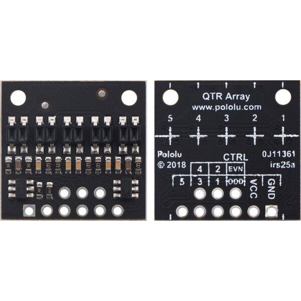 Pololu QTR-HD-05RC Reflectance Sensor Array: 5-Channel,...