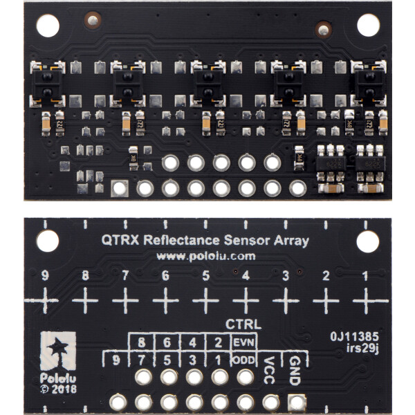 Pololu QTRX-MD-05RC Reflectance Sensor Array: 5-Channel,...