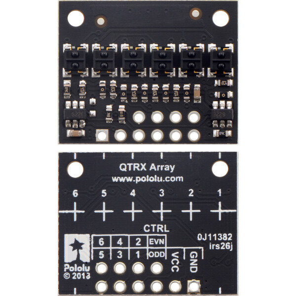 Pololu QTRX-HD-06A Reflectance Sensor Array: 6-Channel,...