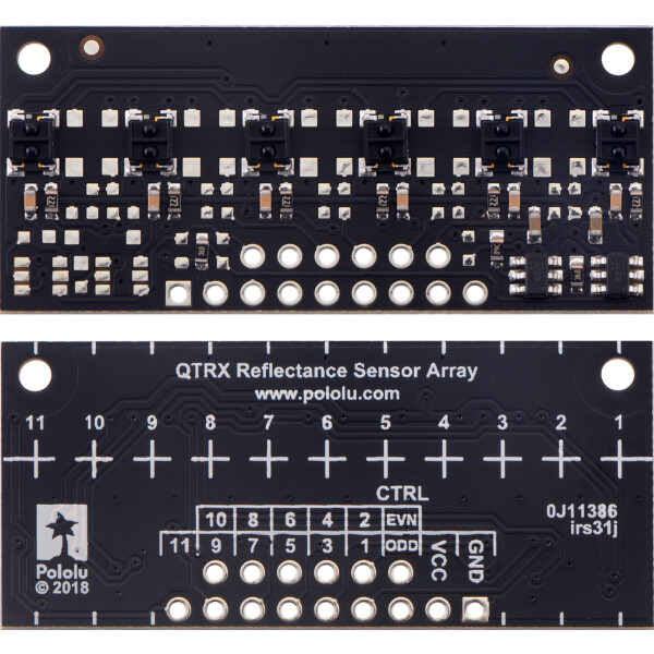 Pololu QTRX-MD-06RC Reflectance Sensor Array: 6-Channel,...