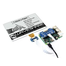WaveShare 800&times;480, 7.5inch E-Ink display HAT for Raspberry Pi