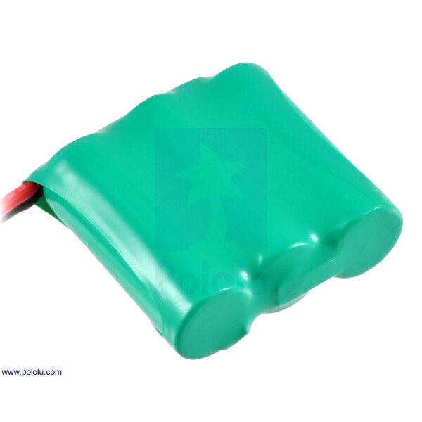 Pololu Rechargeable NiMH Battery Pack: 3.6 V, 350 mAh,...