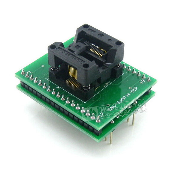 Enplas SSOP20 TO DIP20 (B) IC Programming Adapter for...