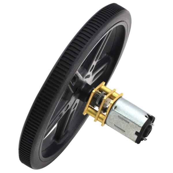 Pololu 298:1 Micro Metal Gearmotor HP 6V with Extended...