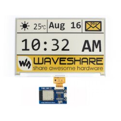 Waveshare Universal e-Paper Raw Panel Driver Board, ESP32 WiFi Bluetooth Wireless
