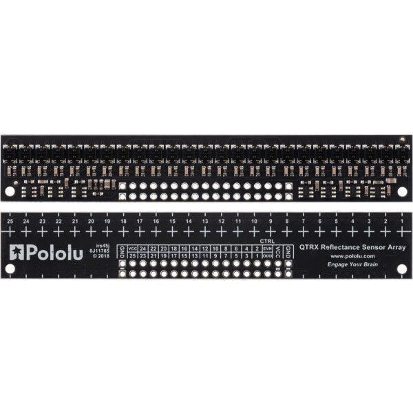 Pololu QTRX-HD-25RC Reflectance Sensor Array: 25-Channel,...