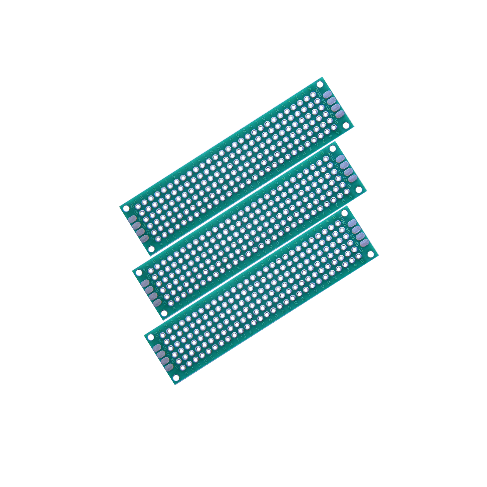 32× Lochrasterplatine 2,54mm Experimentierplatine Leiterplatte Punkt Laborkarte 