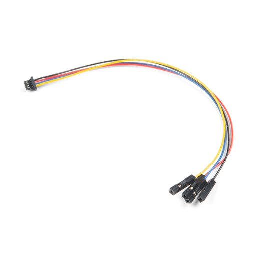 SparkFun Qwiic Cable - Female Jumper (4-pin), I2C/28AWG/15cm