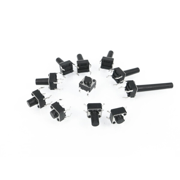 100pcs Tactile Button Assortment kit for Arduino