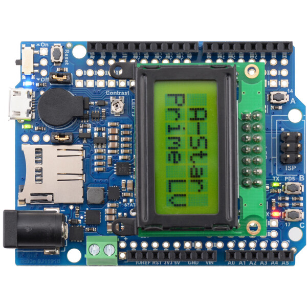 Pololu A-Star 32U4 Prime LV microSD with LCD