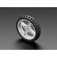 Adafruit Black Multi-Hub Wheel for TT Lego or N20 Motor - 65mm Diameter 4205