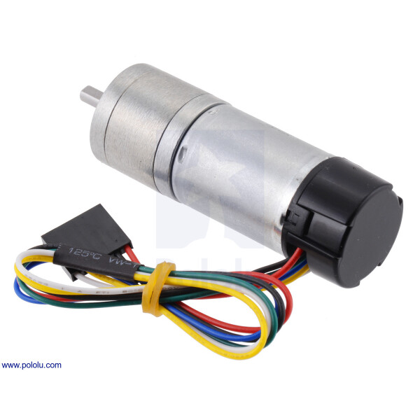 Pololu 47:1 Metal Gearmotor 25Dx67L mm MP 12V with 48 CPR...