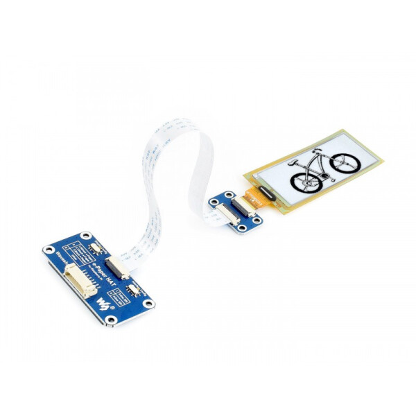 WaveShare 296×128, 2.9inch flexible E-Ink display HAT for...