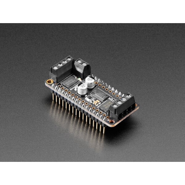 Adafruit Assembled DC Motor + Stepper FeatherWing Add-on