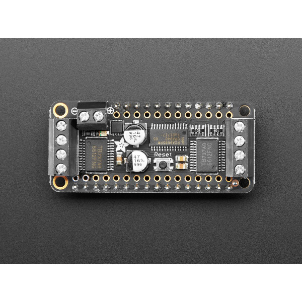 Adafruit Assembled DC Motor + Stepper FeatherWing Add-on