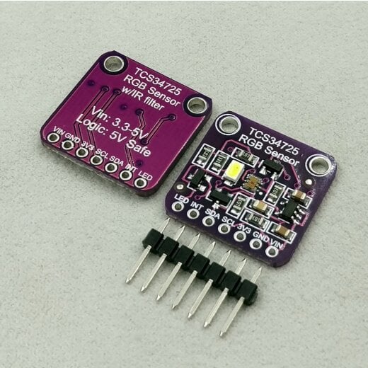 GY-TCS34725 RGB Color Sensor with IR Filter and White LED 3-5VDC