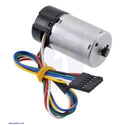 Pololu HP 6V Motor with 48 CPR Encoder for 25D mm Metal Gearmotors (No Gearbox)