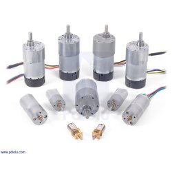 Pololu 34:1 Metal Gearmotor 25Dx52L mm HP 6V High Power without Encoder