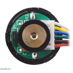 Pololu MP 12V Motor with 48 CPR Encoder for 25D mm Metal Gearmotors (No Gearbox)