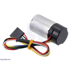 Pololu MP 12V Motor with 48 CPR Encoder for 25D mm Metal...