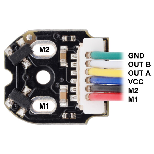 Pololu Magnetic Encoder Pair Kit with Side-Entry...