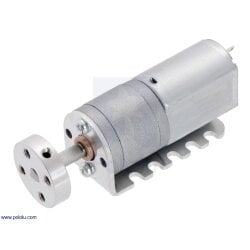 Pololu 250:1 Metal Gearmotor 20Dx46L mm 6V with Extended Motor Shaft