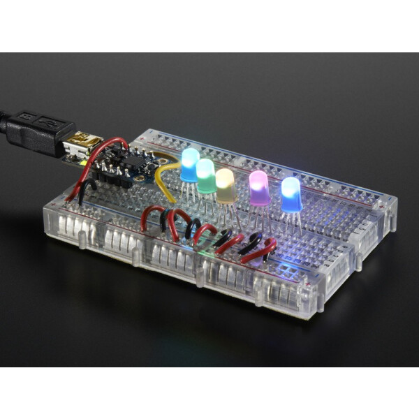 Adafruit NeoPixel Diffused 5mm Through-Hole LED - 5 Pack