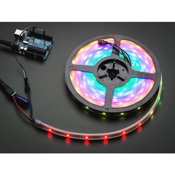 Adafruit NeoPixel Digital RGB LED Strip - 5m Black 30 LED