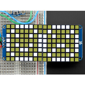 Adafruit 1.2inch LED Matrix 16x8 with Backpack Ultra...