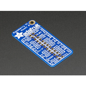 Adafruit GPIO Reference Card for Raspberry Pi Model B 2262