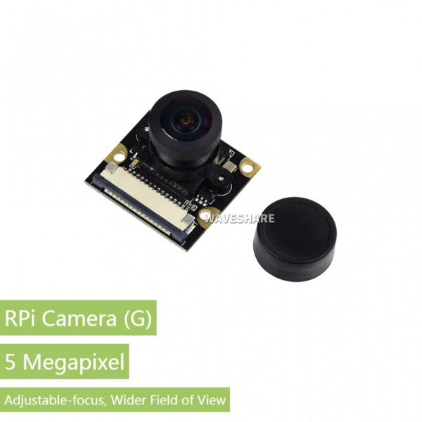 Waveshare Raspberry Pi Camera (G) Fisheye Lens 5...