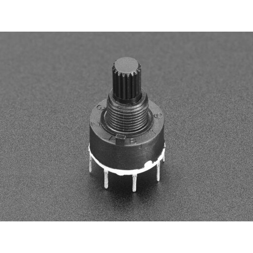 Adafruit Mini 8-Way Rotary Selector Switch SP8T with T18-Size Shaft